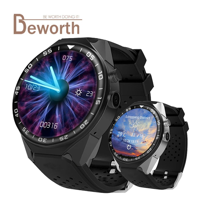 

Smart Watch Phone S99C Android 5.1 MTK6580 Quad-core 2G RAM 16G ROM WIFI GPS 3G SIM Card Bluetooth Heart Rate Smartwatch