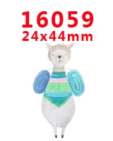 16059 30 шт плоское украшение из смолы ленты Мультяшные полимерные pr16057 - Цвет: 16059