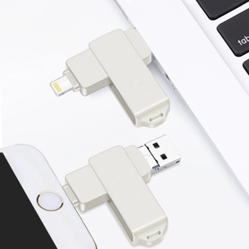 3in1 USB Flash Drive High Speed Pen Drive USB 3 0 Memory Stick iOS Flash Drive 1