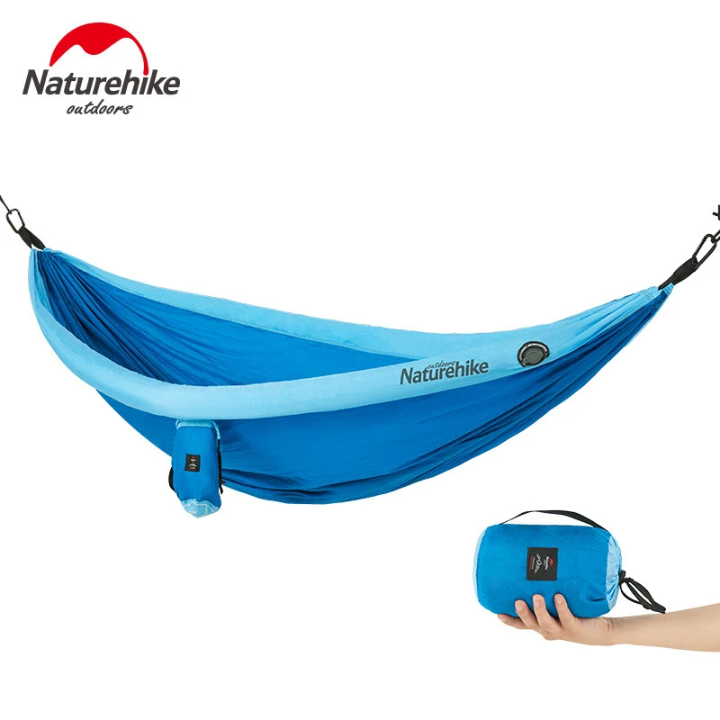 Double Outdoor Person Travel Camping Hanging Hammock Swing Bed+Mosquito Net
