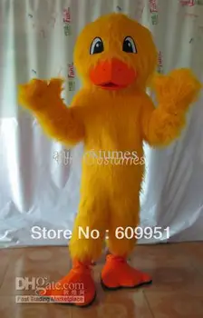 

yellow duck Cartoon mascot costume for sale anime carnival costume Halloween Dress kids party