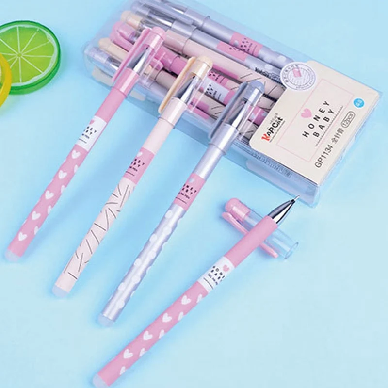 

1 Pcs Erasable Gel Pen Refills Black Blue Ink Magical Writing Gel Pen Student Stationery Wholesale Random Style