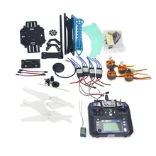RC Drone Quadrocopter 4-axle Aircraft Kit 500mm Multi-Rotor Frame 6M GPS APM2.8 Flight Control Flysky FS-i6 Transmitter F08151-M
