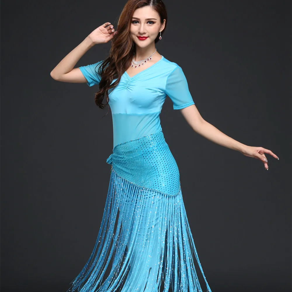 Belly Dance Costume Set Bellydance Top Belt Pant Belly Dance Hip Scarf for Women Adult Dancing Practice Clothes Professional