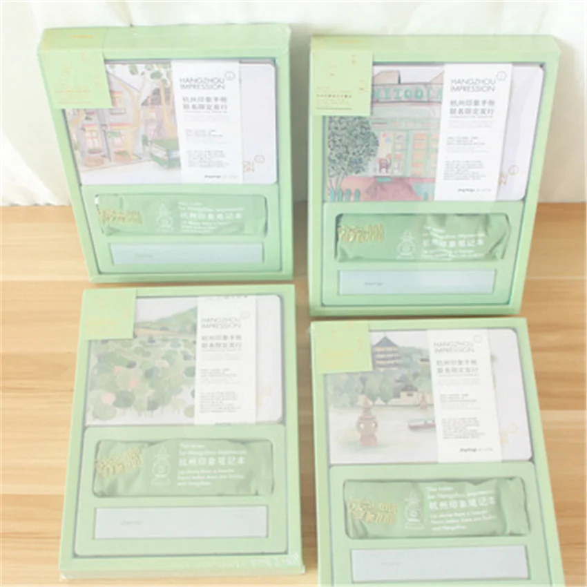 

Impression hand account agenda book set planner notebook Diary sketchbook Notepad Replaceable Stationery Gift Traveler Journal