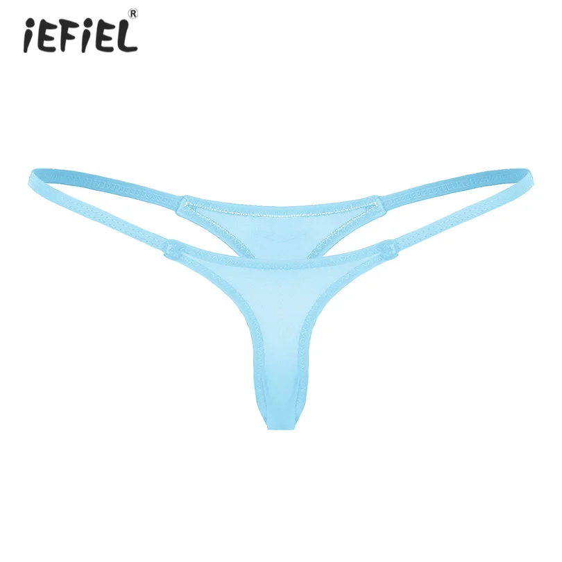

Women Lingerie G-string Sexy Panties Erotic Sissy Underwear Soft Low Rise Stretchy High Cut Bikini Mini G string Thong Underwear