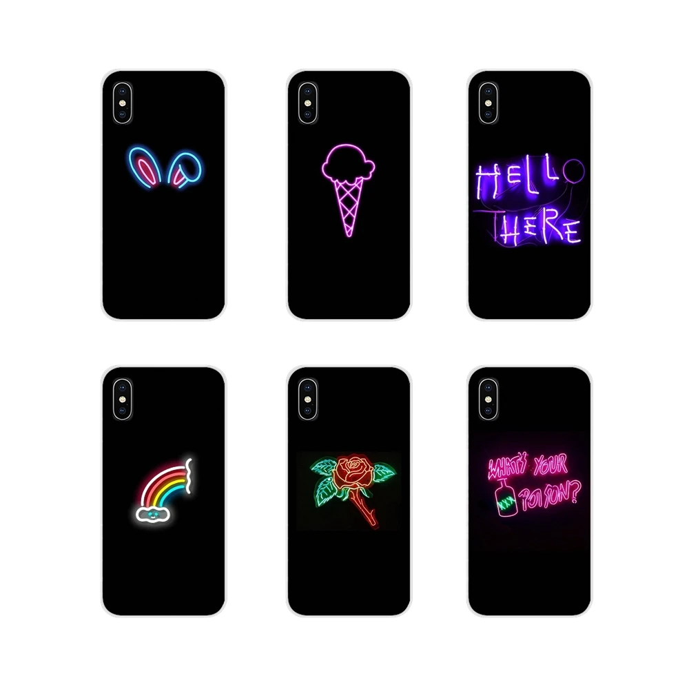

Black background fluorescent small font Accessories Skin Case For Huawei Mate Honor 4C 5C 5X 6X 7 7A 7C 8 9 10 8C 8X 20 Lite Pro