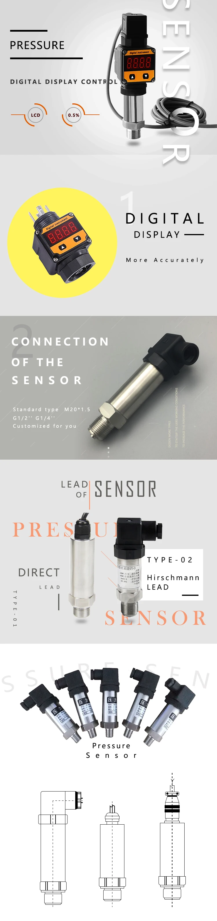 Design of pressure sensor