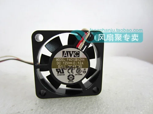 Новый Оригинальный AVC 4 cm4010 12 В 0 F4010B12HH 40*40*10 мм двойной шарикоподшипник скорость
