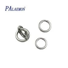 PALAEMON 100 шт./партия рыболовный захват из нержавеющей стали, раздельные рыболовные приманки, рыболовные аксессуары