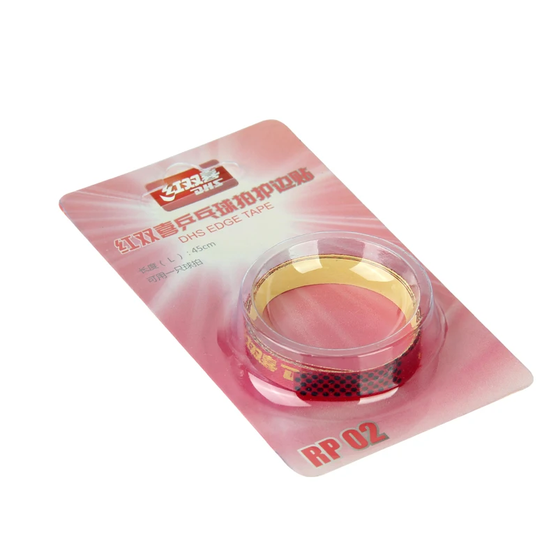 DHS película protectora De Tenis De Mesa Original + cinta De borde + juego De accesorios De limpiador De goma Ping Pong Tenis De Mesa