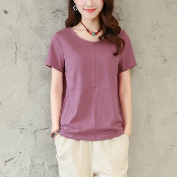 

women clothes 2020 ropa para mujeres de moda summer tops for tshirts cotton vetement femme camisetas verano casual t shirts cute
