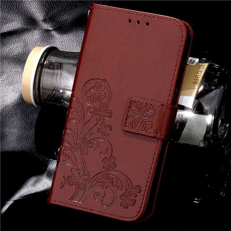 Роскошный чехол для телефона для zte Blade A610 A610C 610 флип-чехол-бумажник из искусственной кожи с откидной Чехол для zte A610 A610C чехол - Цвет: Brown