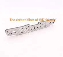 RC MINI 4WD 3mm Wide Front Plate Carbon Fiber Self made Parts Tamiya MINI 4WD Carbon