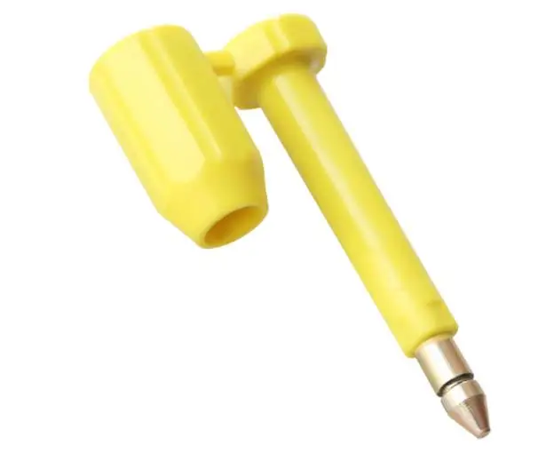 Selos de Segurança Cores da Mistura 7*79.1mm do Laço do Cabo de Stell do Recipiente das Cores Mistura da 7 3 Fixadores de cabo