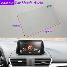 Стайлинга автомобилей 8 дюймов gps навигации Экран Стекло защитная пленка Стикеры для Mazda Axela авто аксессуары Управление из ЖК-дисплей Экран