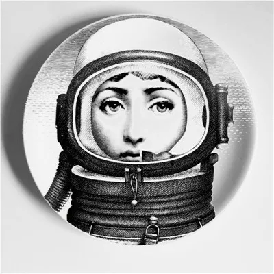 Milan rosenthal Piero fornasetti тарелки, настольные украшения, настенные подвесные тарелки, образец комнаты, фон для дома, отеля, украшения, аксессуары - Цвет: 2