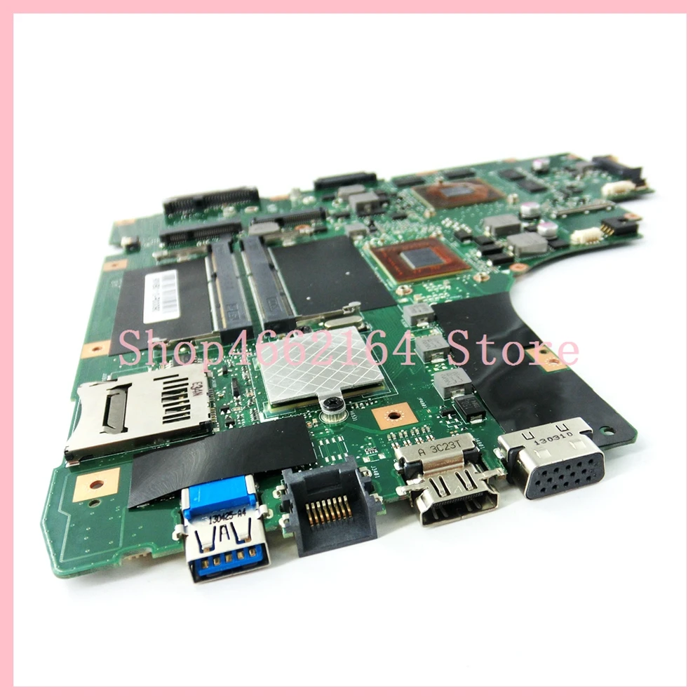 Mainboard para Asus Placa-mãe do Portátil Placa-mãe com i7 Notebook A46c K46c K46cb Testado ok K46cm Cpu Gt635m 2 gb - Imagem 3