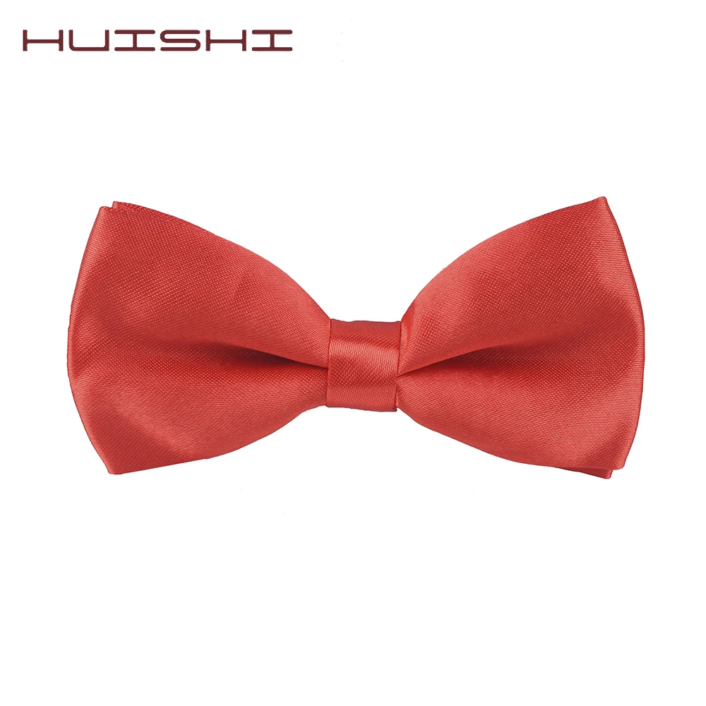 HUISHI Детский милый классический однотонный Детский галстук-бабочка для мальчиков и девочек аксессуары в виде бабочек для банкета розового и золотого цвета