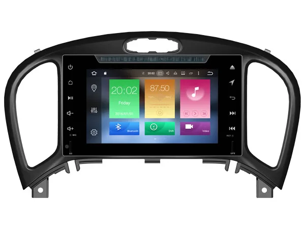 Top Ips screen Android 8.0 Car Dvd Navi Player FOR DECKLESS NISSAN JUKE (2012-2017) gps suto stereo audio multimedia 11