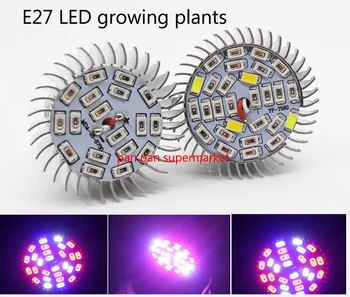 

10pcs Full spectrum Grow light E27 LED growing plants Grow lamp ,lampara led cultivo ,led lamp for flower plant Hydroponi