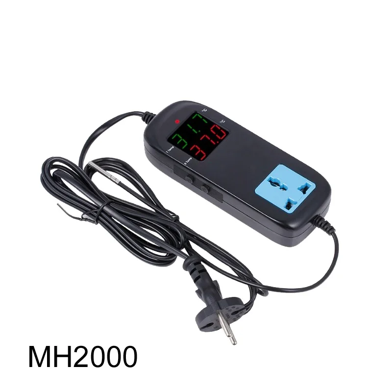 

EU MH2000 AC 220V /110V Temperature Controller -40~120C Heating And Cooling Control Microcomputer Thermostat Fish Tank Aquaruim