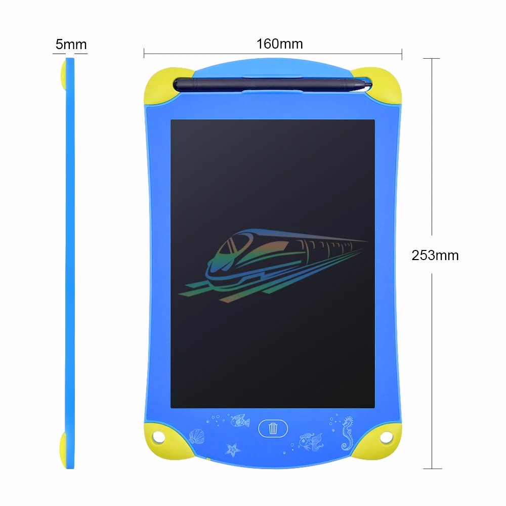 

CHIPAL 8.5'' Colorful LCD Writing Drawing Tablet Digital Graphic Tablets Portable Electronic Paint Pad Board Touch Pen / Battery
