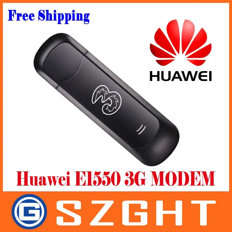 Модем Huawei E1550 3G/2G HSDPA/WCDMA/EDGE/GPRS/GSM для вашего ноутбука/ноутбука бесплатная