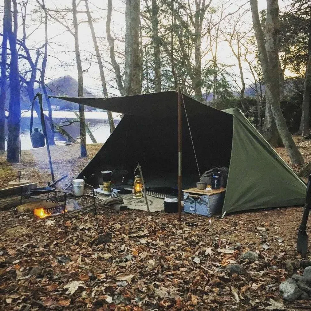 military tarp shelter