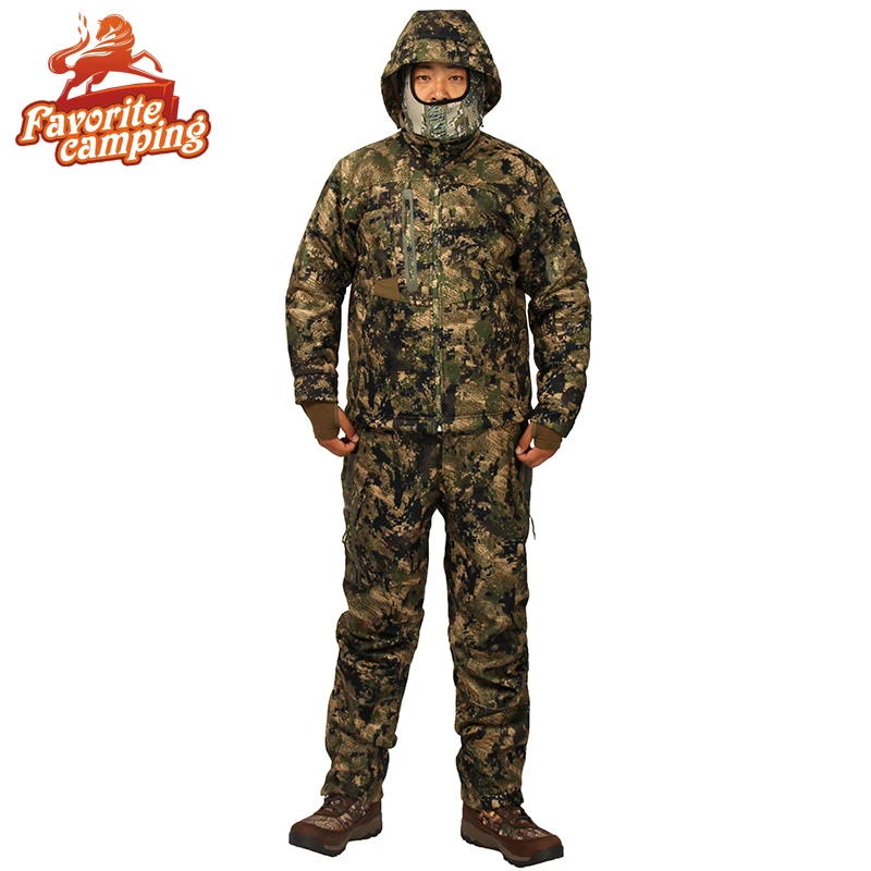 2017 Hunting sui Camouflage Outdoor Jacket Men Waterproof Hunting Clothes Windbreaker Jacket 