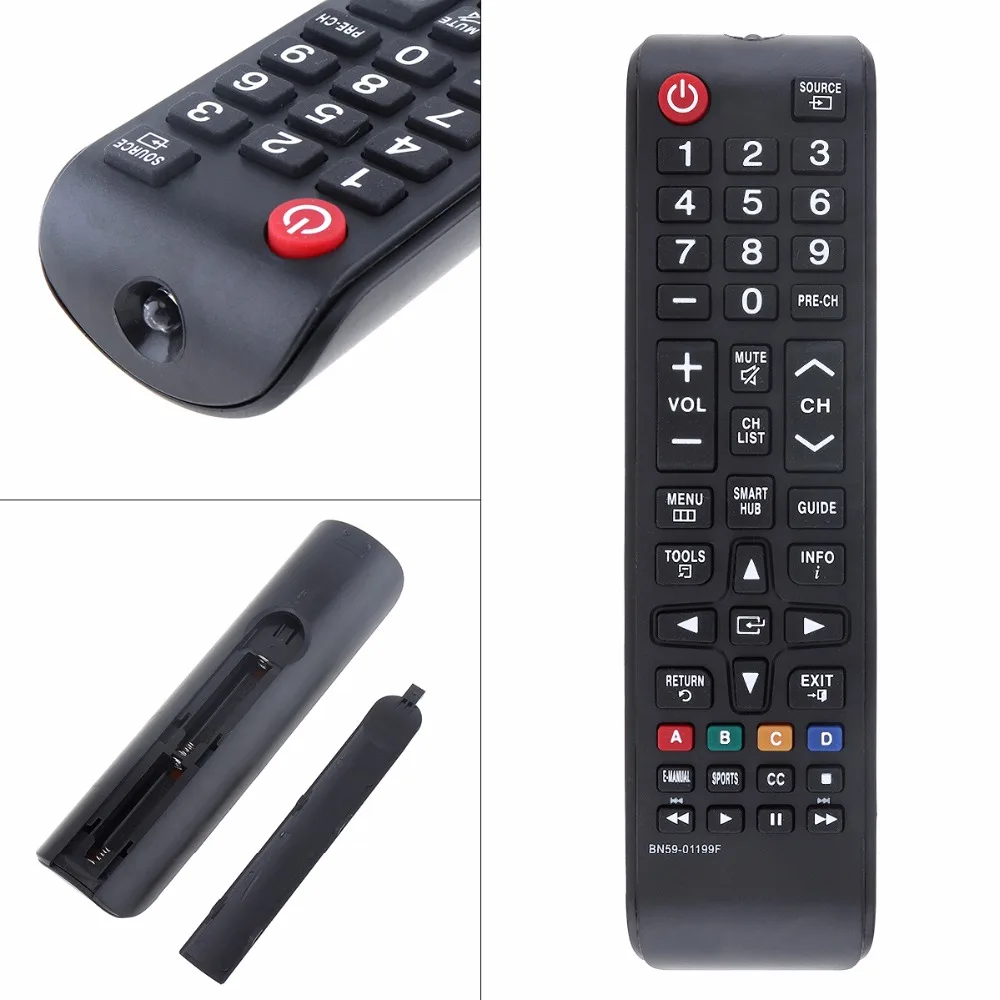BN59 01199F Replacement Remote Control Support 2 x AAA Batteries with