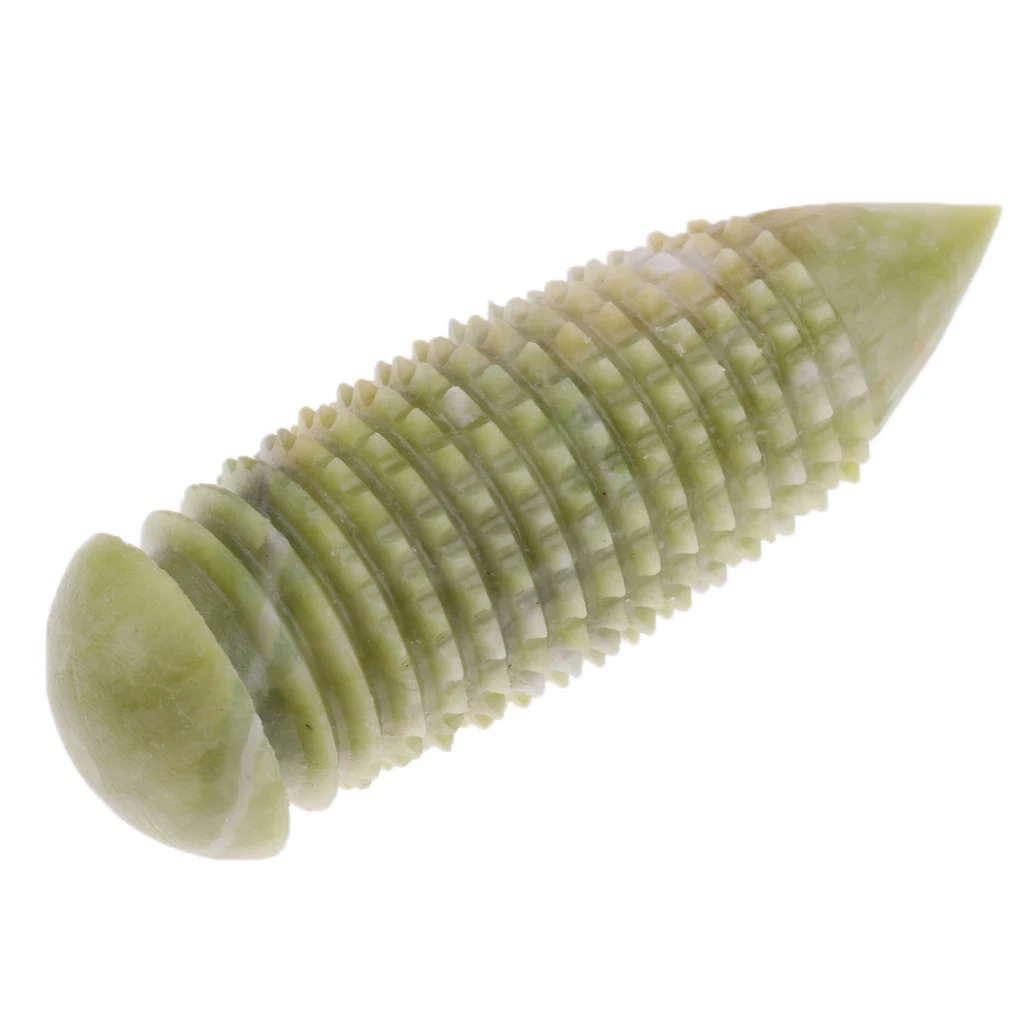 Traditional Natural Jade Stone Palm Leg Arm Trigger Point Massage Ball Stick for Muscle Pain Soreness Relief