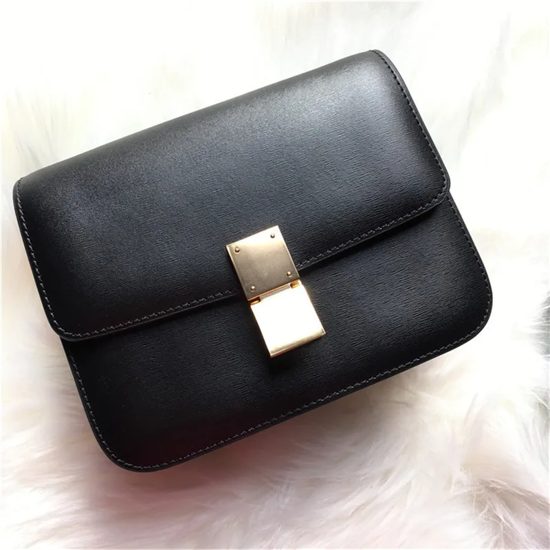 

Genuine Leather Tofu Women Bag Luxury Designer Handbag Famous Brand crossbody bags for women Shoulder Messenger bag bolso mujer