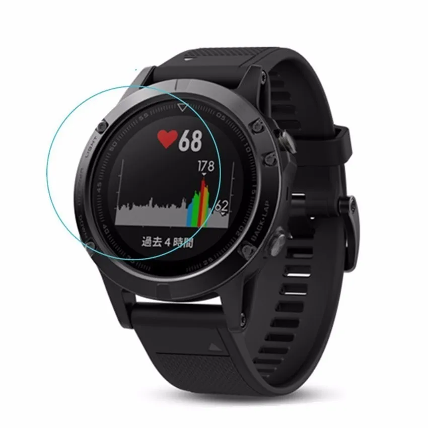 3 шт., закаленное стекло для Garmin Fenix 5 5S, Защита экрана для Garmin Fenix 5S 5 Plus, защитная пленка, полное покрытие часов