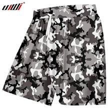 UJWI Человек Быстрый Qry Эластичный Талия черный и белый 3D печатных джунглей камуфляж повседневные Большие размеры Gar Мужские t для мужские пляжные шорты