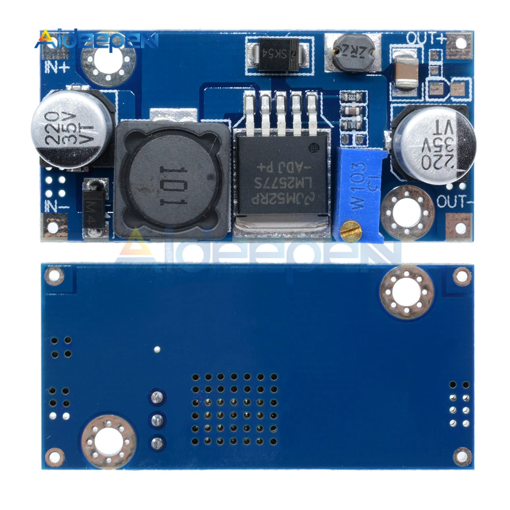 

LM2577 Step Up Boost Voltage Converter Module DC-DC 3.5V-35V to 4-35V Power Supply Module