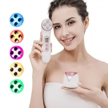 5 In 1 LED Photon Facial RF EMS Skin Rejuvenation Tighten Skin Care Massager Rechargeable Light Therapy Wrinkle removeBeauty Pen