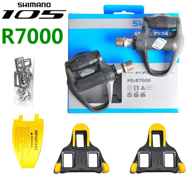

Shimano 105 PD R7000 Cycling Road SPD Pedals Bike pedales Self-Locking Components Using for Bicycle Racing and SH11 Cleats Parts