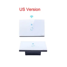 US Plug Sonoff Smart Touch Wifi Wall Touch Switch Remote Light Relay App Control 1 Gang