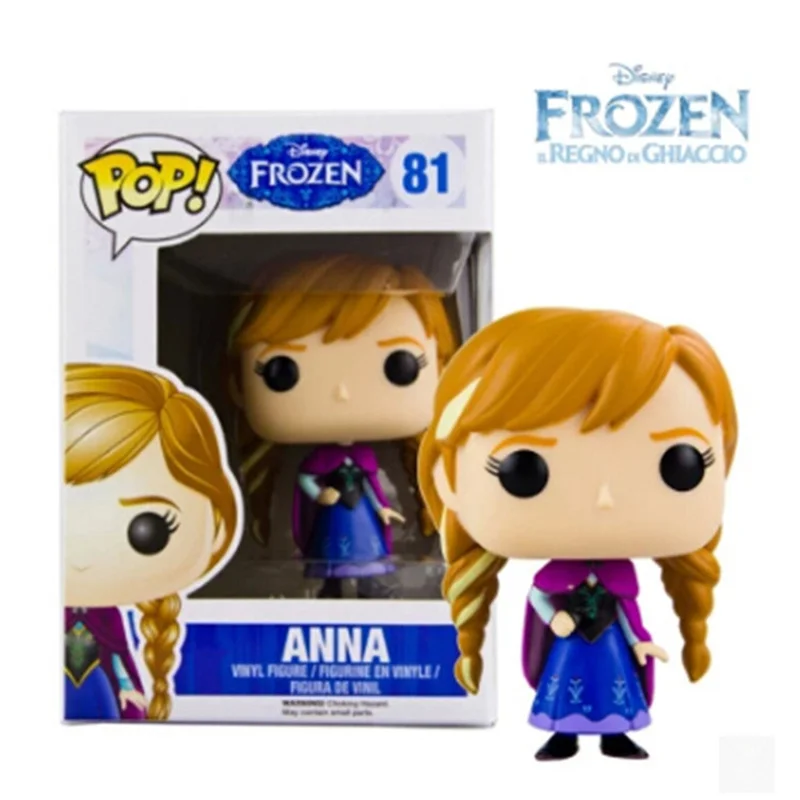 Disney Frozen Elsa action toy figure PVC 10cm Vinyl model doll Anna toys for childnren brithday gift girls puppets top quality