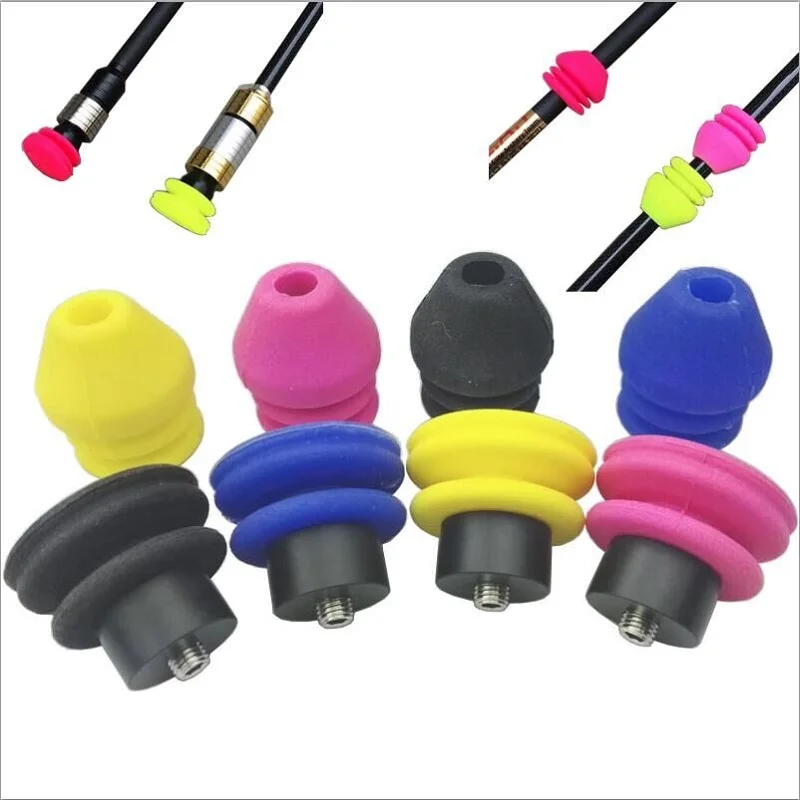 

1 Set Archery Compound Bow Recurve Bow Stabilizer Enhancer Balance Bar Rod Weight Deresonator Rubber String Damper Sliencer