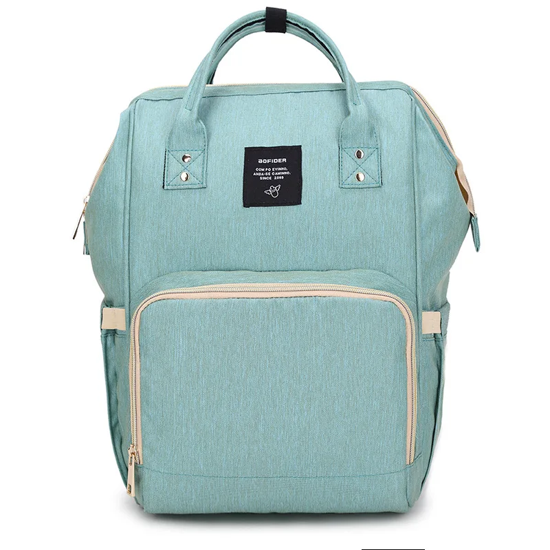 

Fashion Mummy Maternity Nappy Bag Brand Large Capacity Baby Bag Travel Backpack Design Nursing Bag for Baby Care