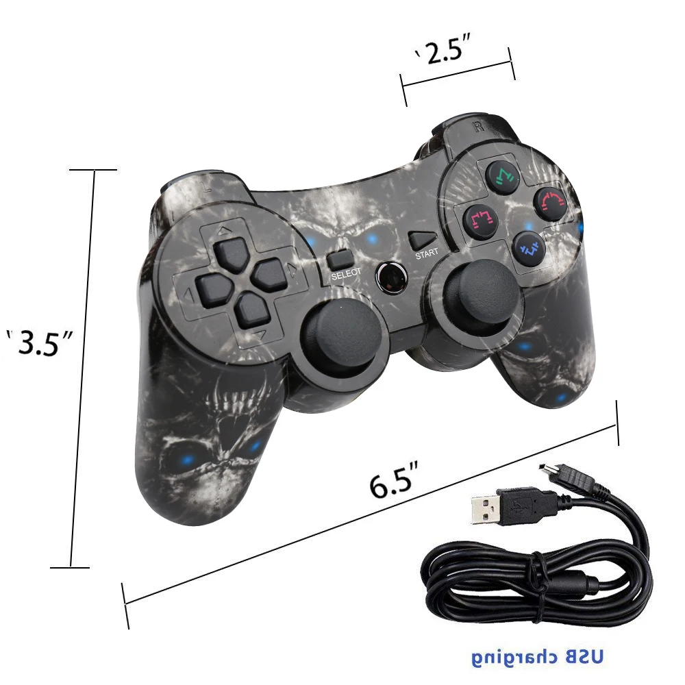 10 шт./корт. Для ps2 беспроводной контроллер ПК геймпад для Playstation3 dmx джойстик и