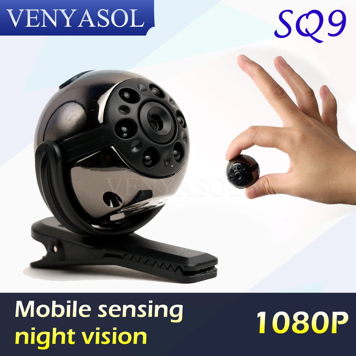 Smallest Sport DV Video Recorder Camera Mini Camcorders SQ9 1080P Full HD 720P 12MP Cam DVR Spy Night vision Motion Detection