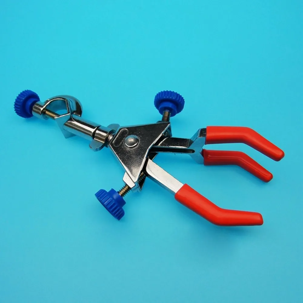 

Condenser Clamp 3 Finger Laboratory Double Adjustable Swivel Type, Up to 70mm