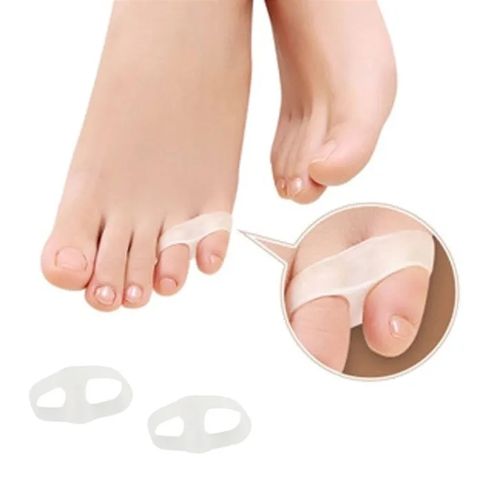 

Separator 1 Pair Toe Straightener Toe Spreader Gel Bunion Toe Stretchers Silicone Washable Reusable Toe Separators JAN26