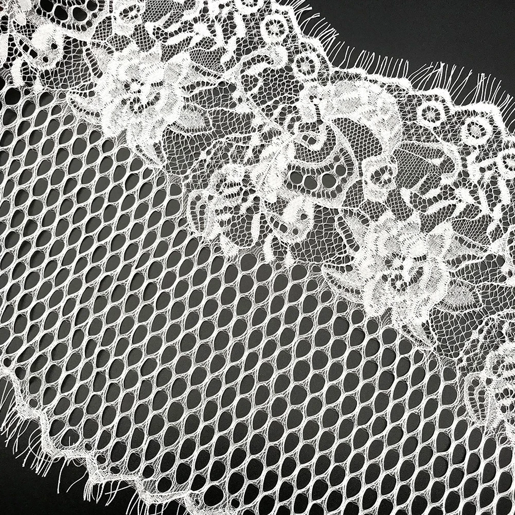 

Crafts Tape Wedding Decoration Home DIY Soft Lace Trim Sewing Garment Accessories Party For Dress Floral Eyelash Ribbon