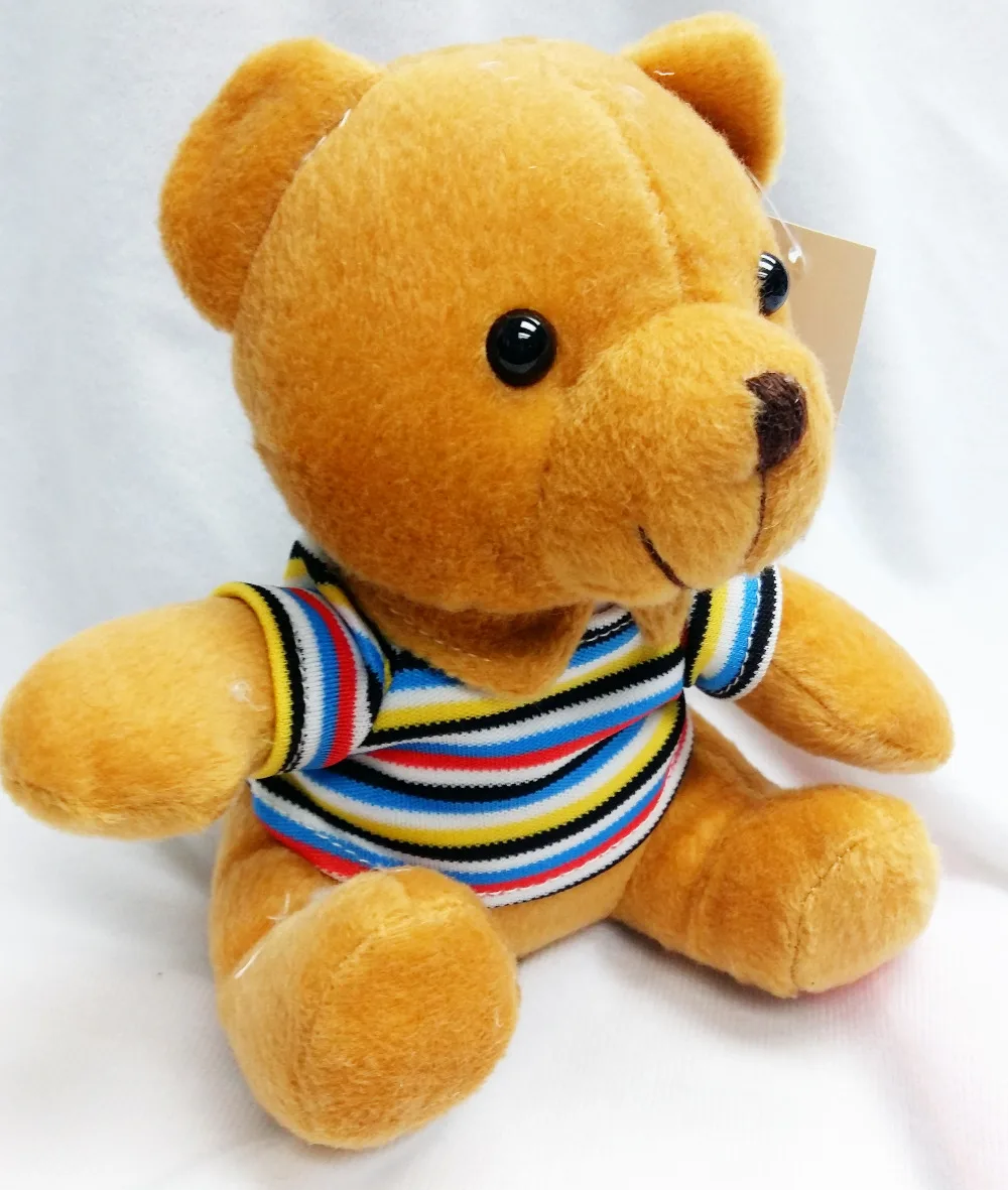 

17CM Home Car Bedroom Decor Decoration Toy Teddy Bear Plush stuffed Toys Soft Stuffed Animals Ted Bear Plush Dolls