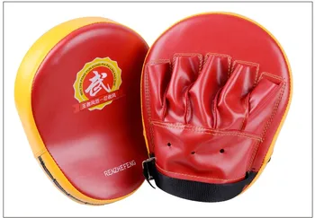 

Hot!Professional Foot Target PU+EVA Muay Thai Kick Boxing Training Shield Curve Pads Punch martial arts target ,Free shipping