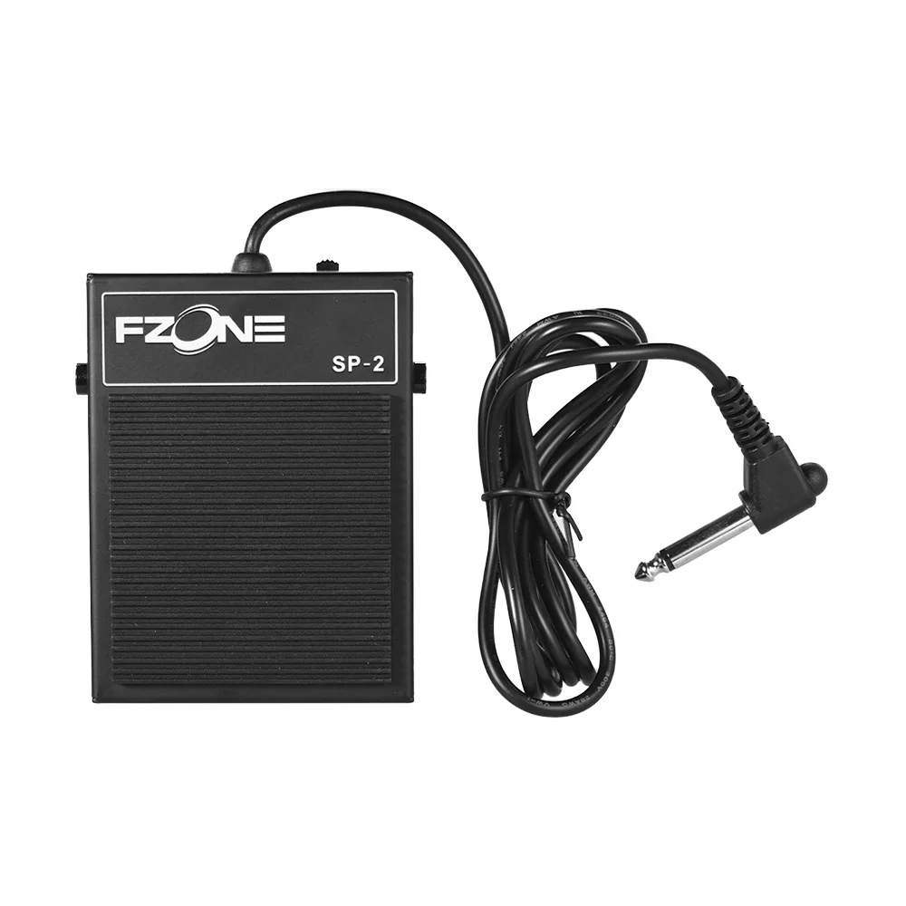 

Fzone SP-2 Electric Keyboard Sustain Pedal Metal Material with 6.35mm Plug